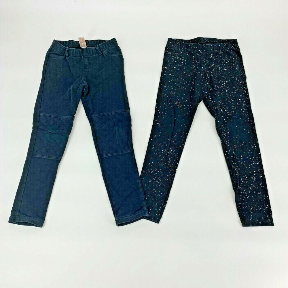 Cat & Jack Girls Leggings Sz 5T Sz 6x SM
